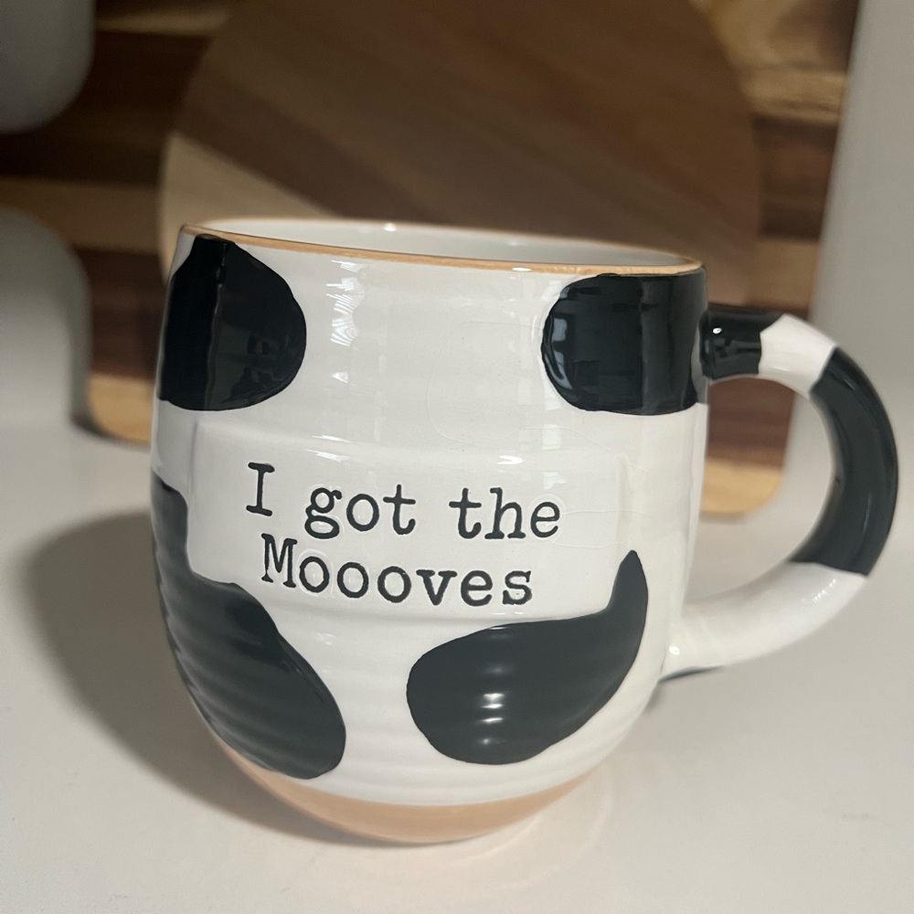 Cow Print Ceramic Mug